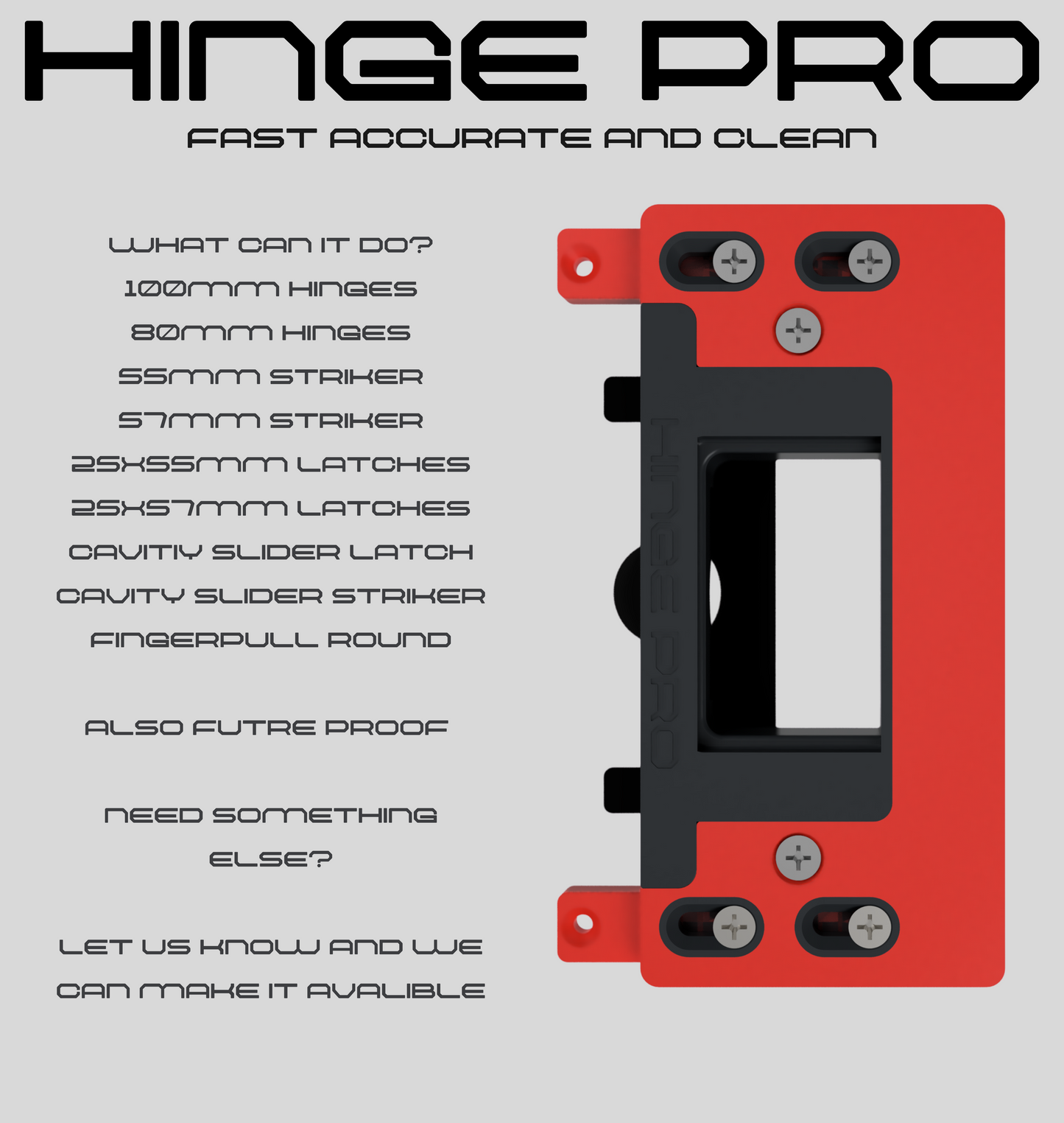 Hinge Pro Starter Kit