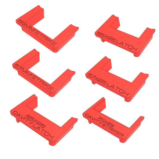 TEMPLATE GUIDE INSERTS 6 PACK